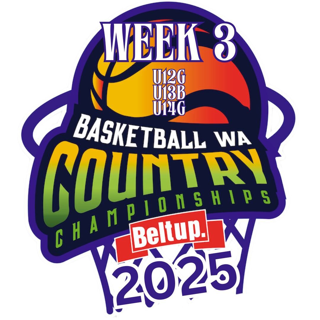 2025 WEEK 3 - JUNIOR COUNTRY CHAMPS: U12G, U13B, U14G