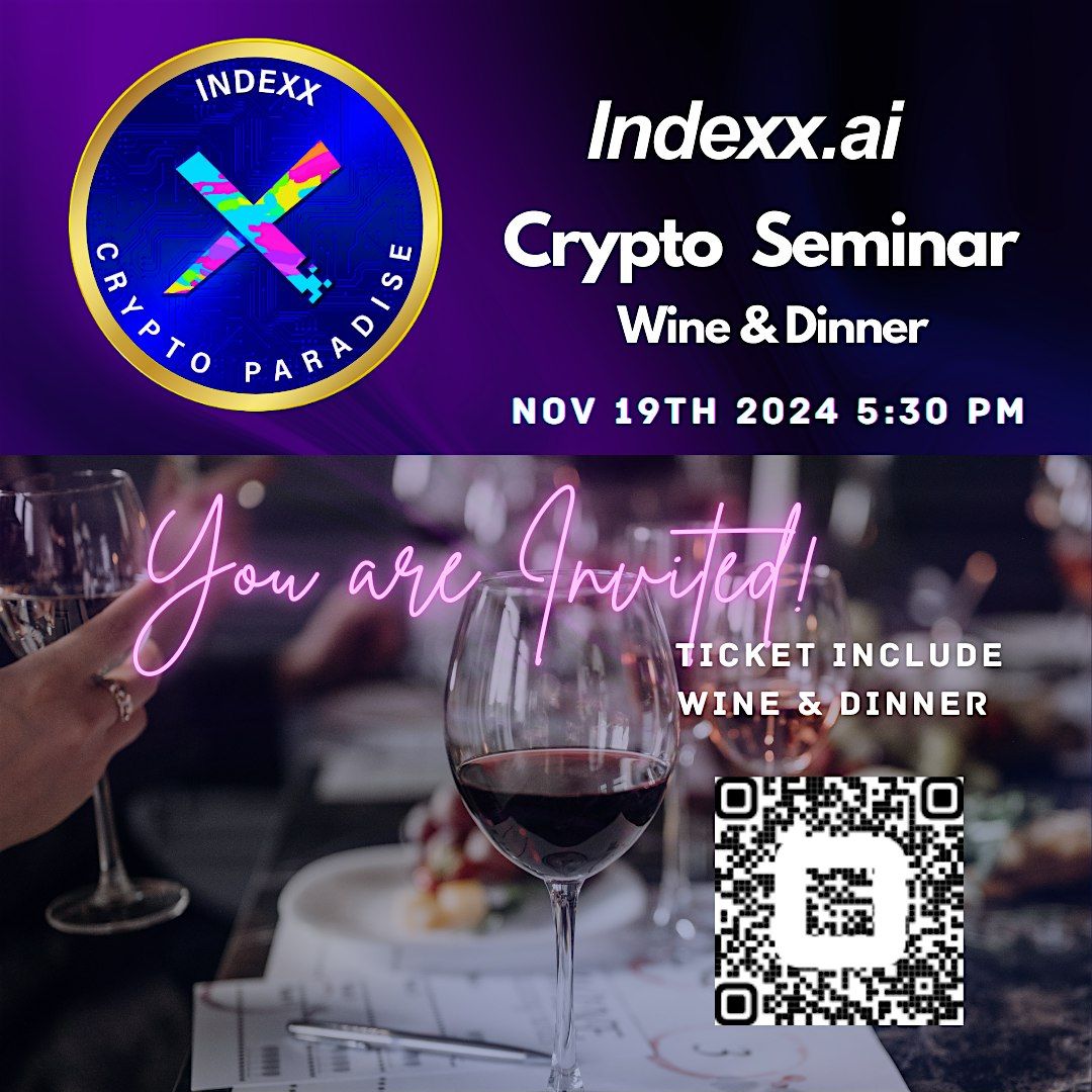 Crypto seminar with Wine & Dinner