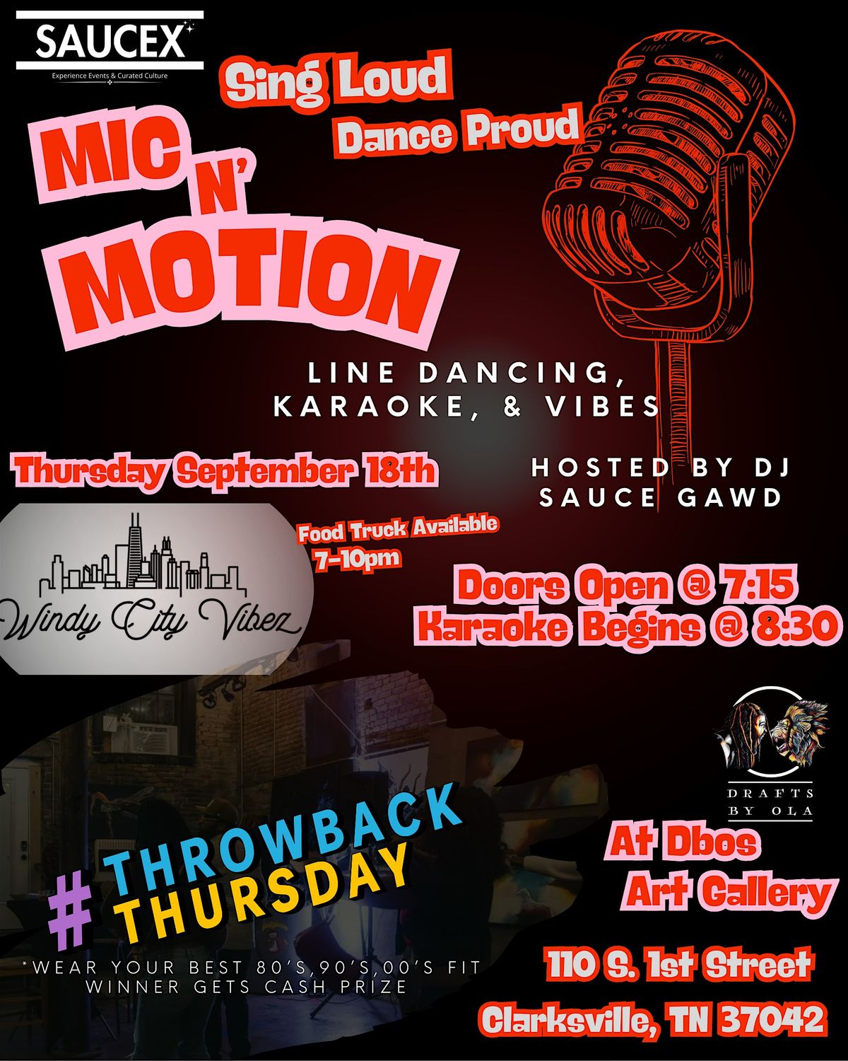 Mic N\u2019 Motion: Sing Loud, Dance Proud