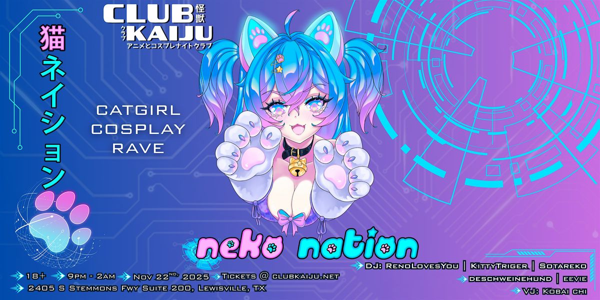 Neko Nation: Cat Girl Cosplay Rave