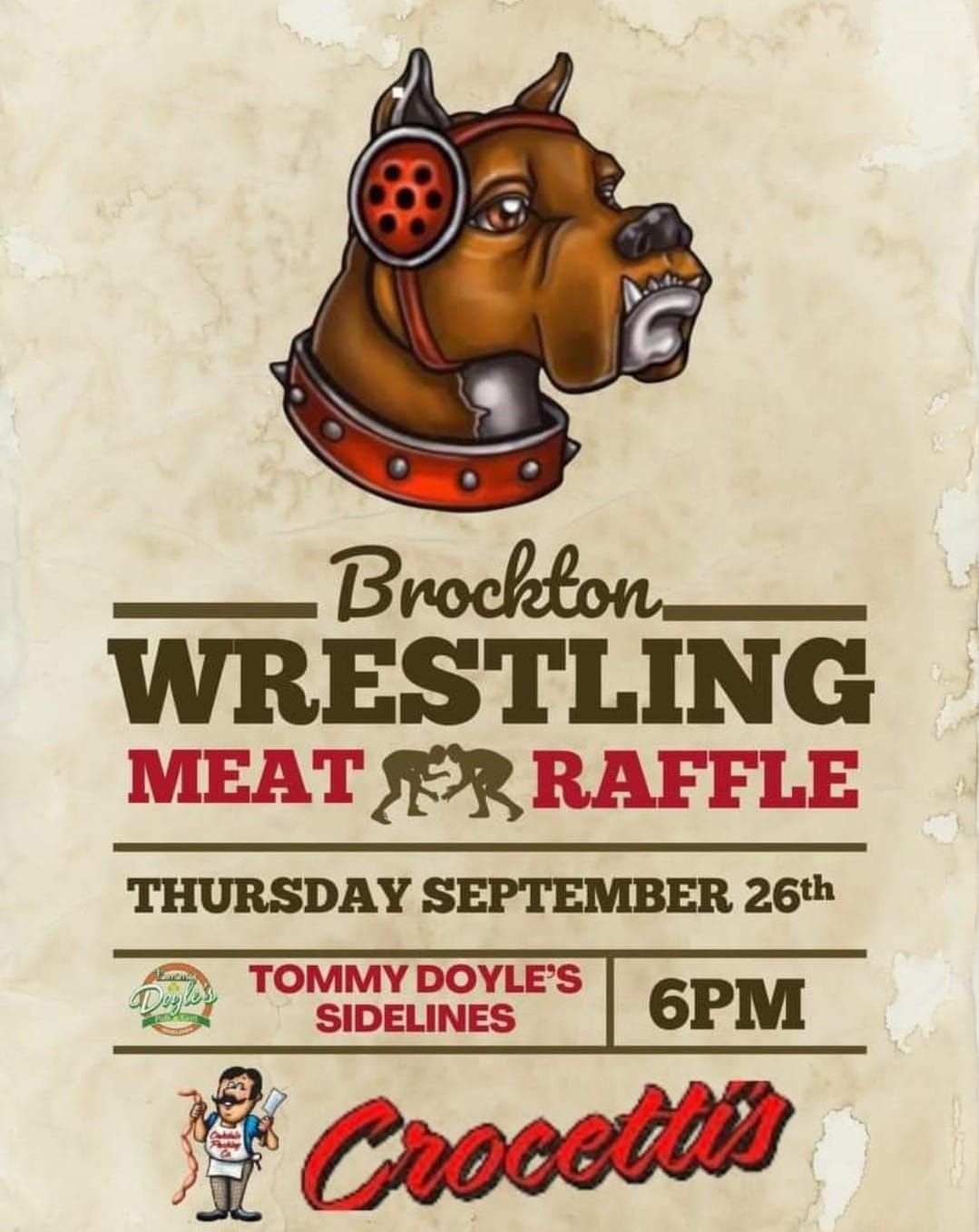 Brockton Youth Wrestling fundraiser 