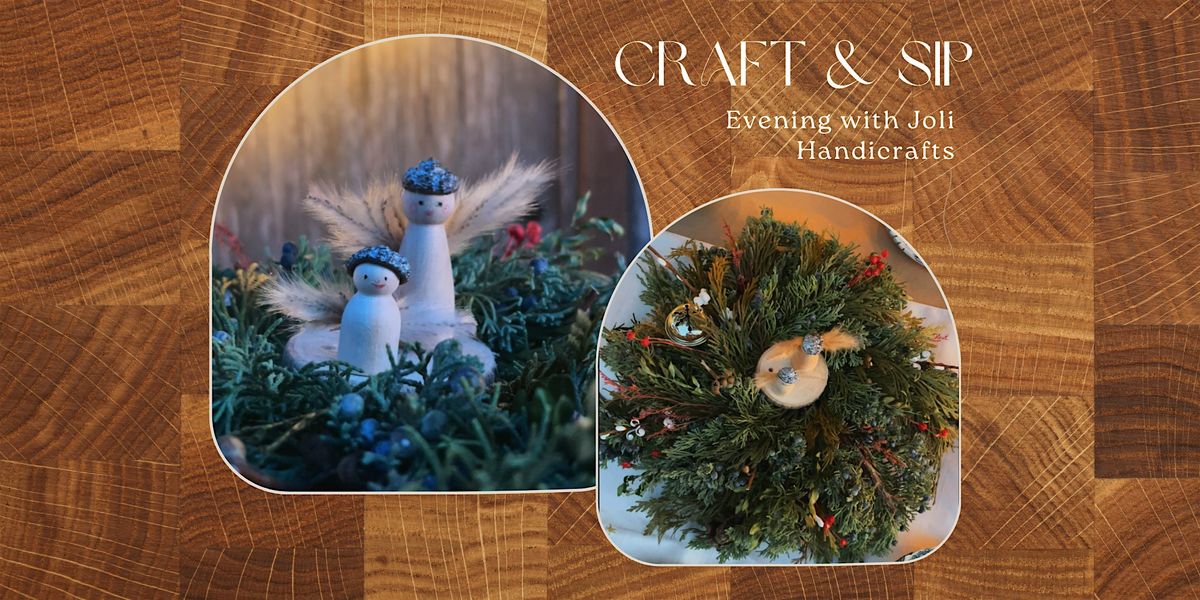 Craft & Sip at the Abbey: Live Greenery Centerpiece