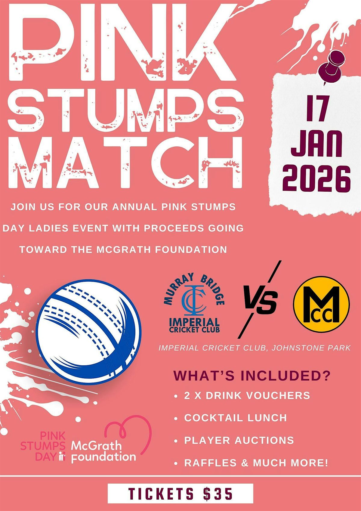 Pink Stumps Day
