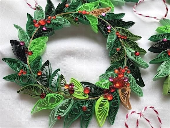 Paper Quilling Holiday Wreath