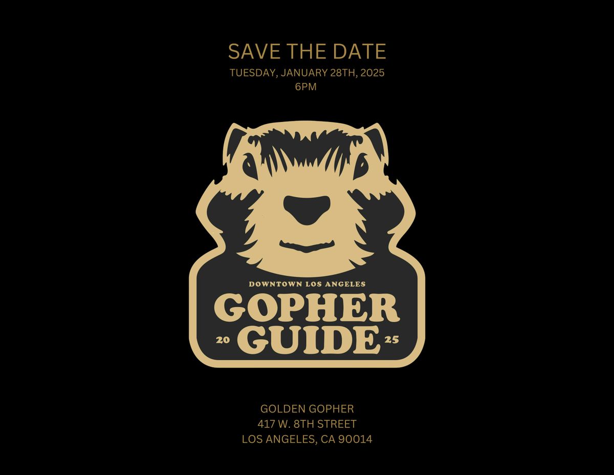 Gopher Guide 2025