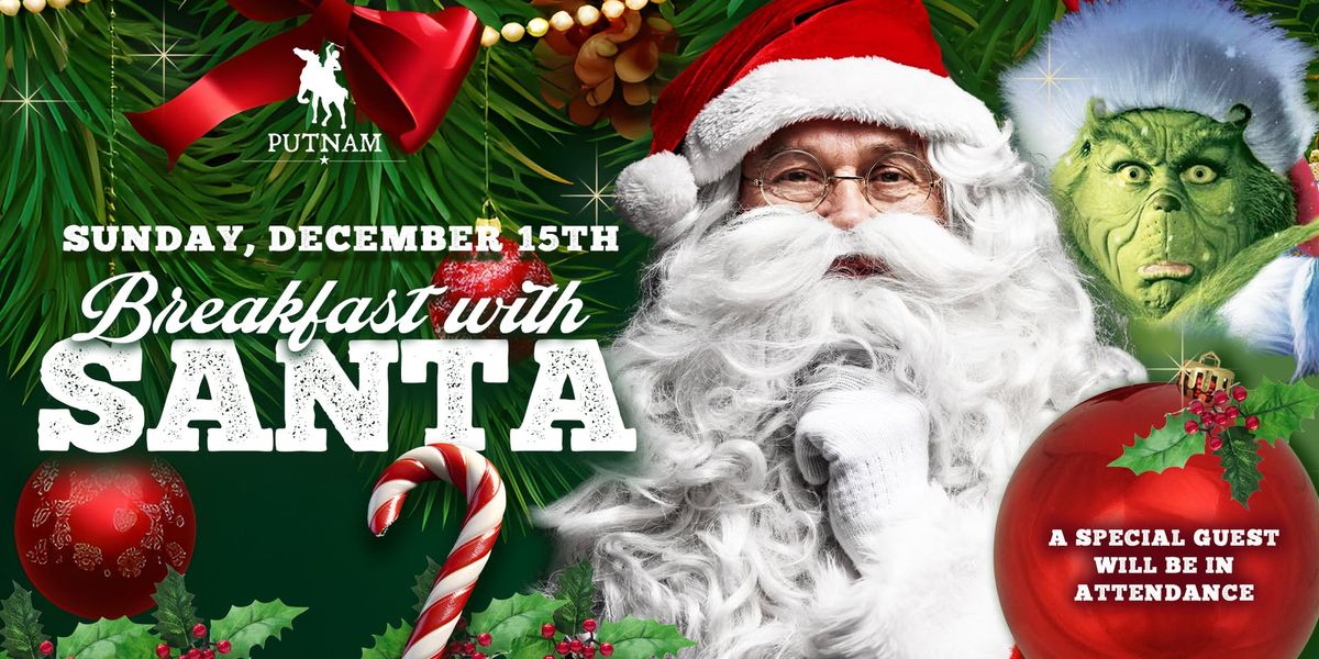 Breakfast with Santa and The Grinch at Putnam County Golf Course