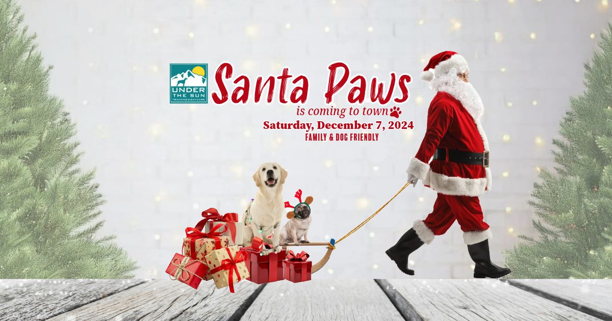 Santa Paws is coming to TOWN!