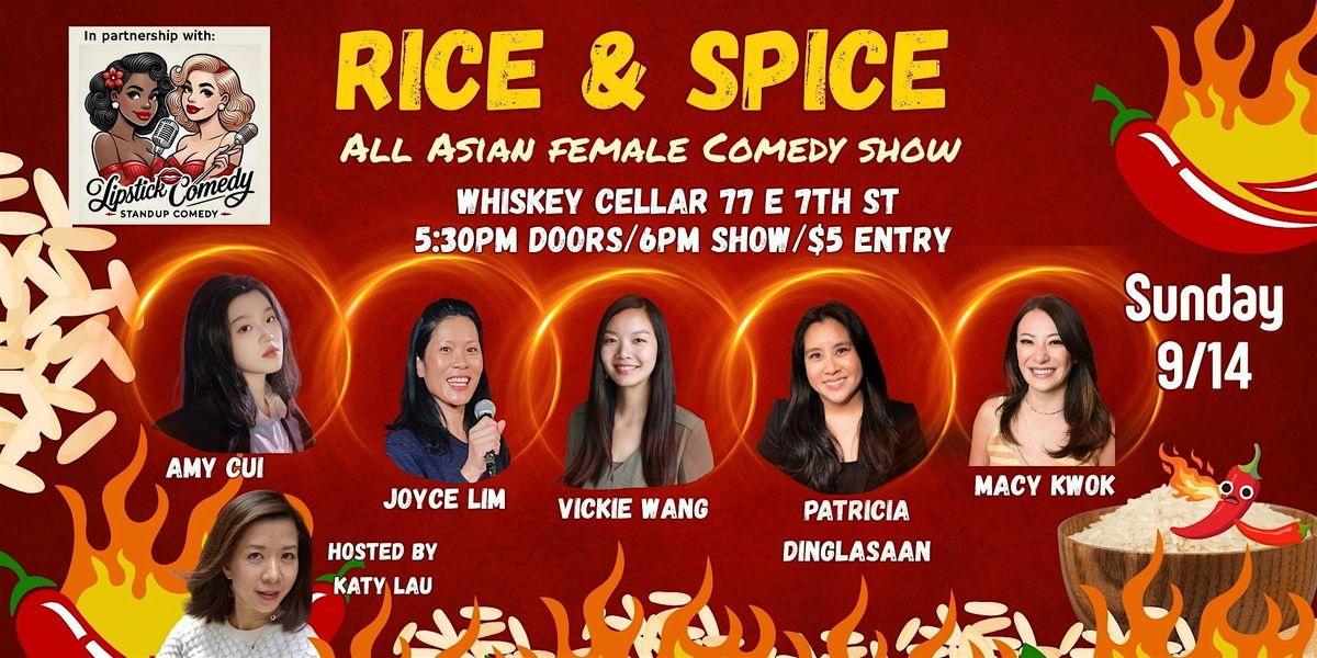 Rice & Spice: All Asian Female Comedy Show