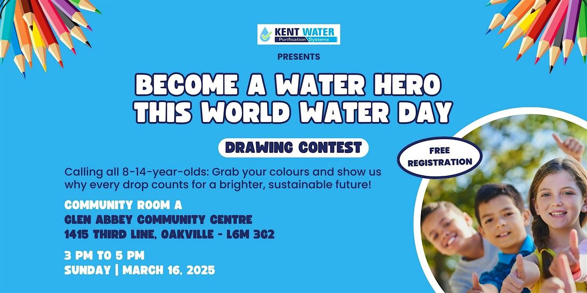 Become a Water Hero this World Water Day