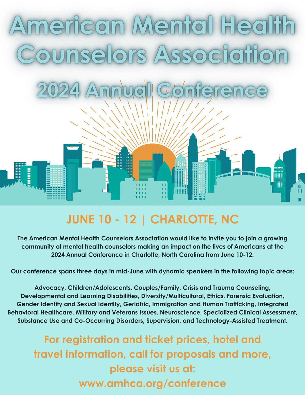 2024 AMHCA Annual Conference