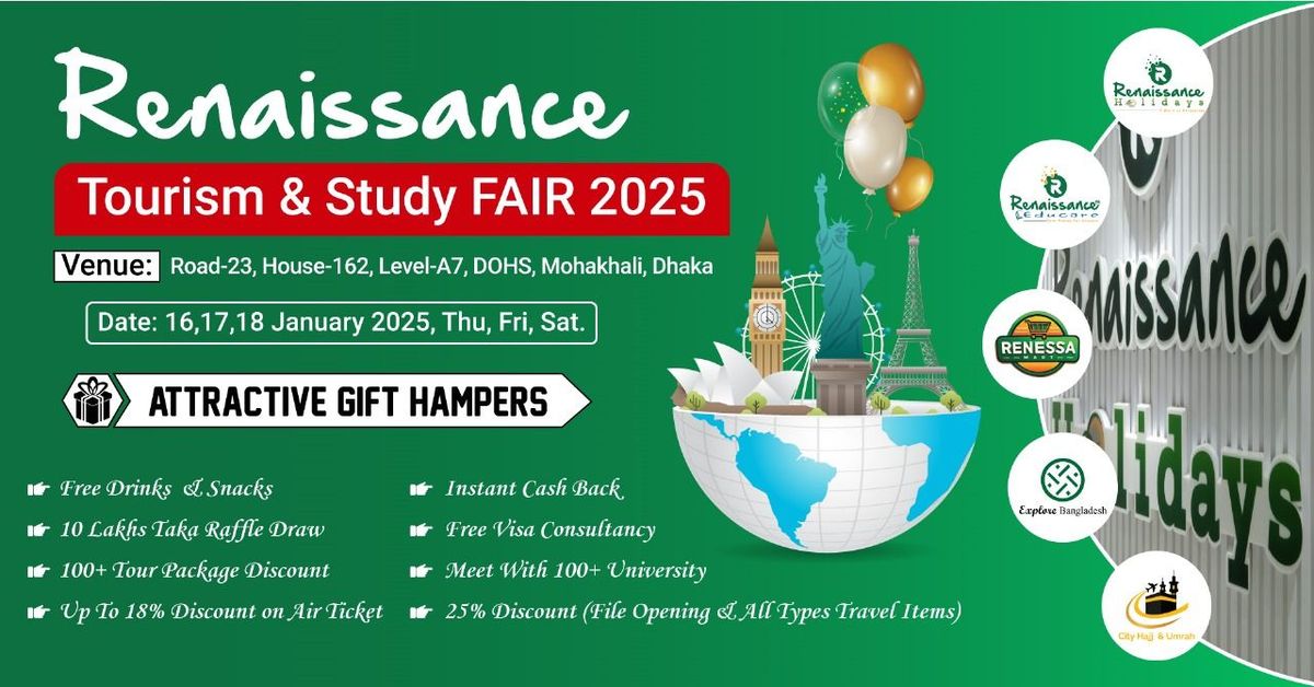 Renaissance Tourism & Study Fair 2025