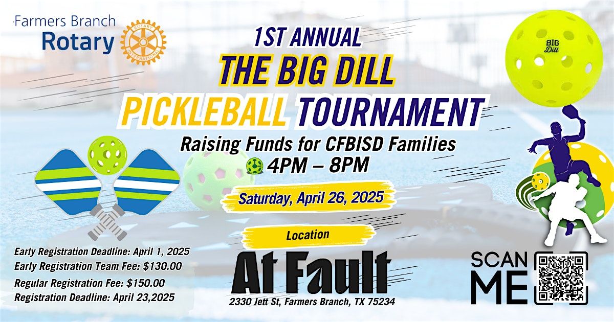 Rotary First Annual Pickleball Tournament