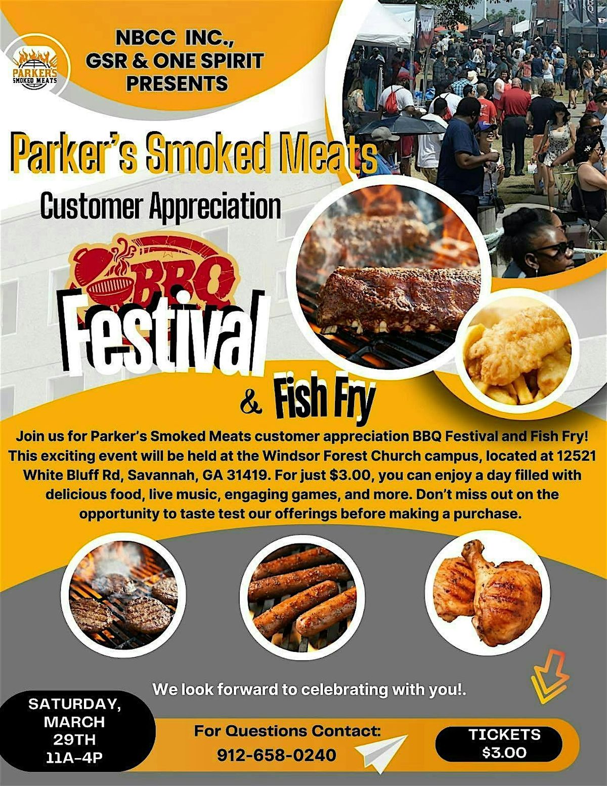 BBQ Festival: Parker's Smoked Meats Customer Appreciation