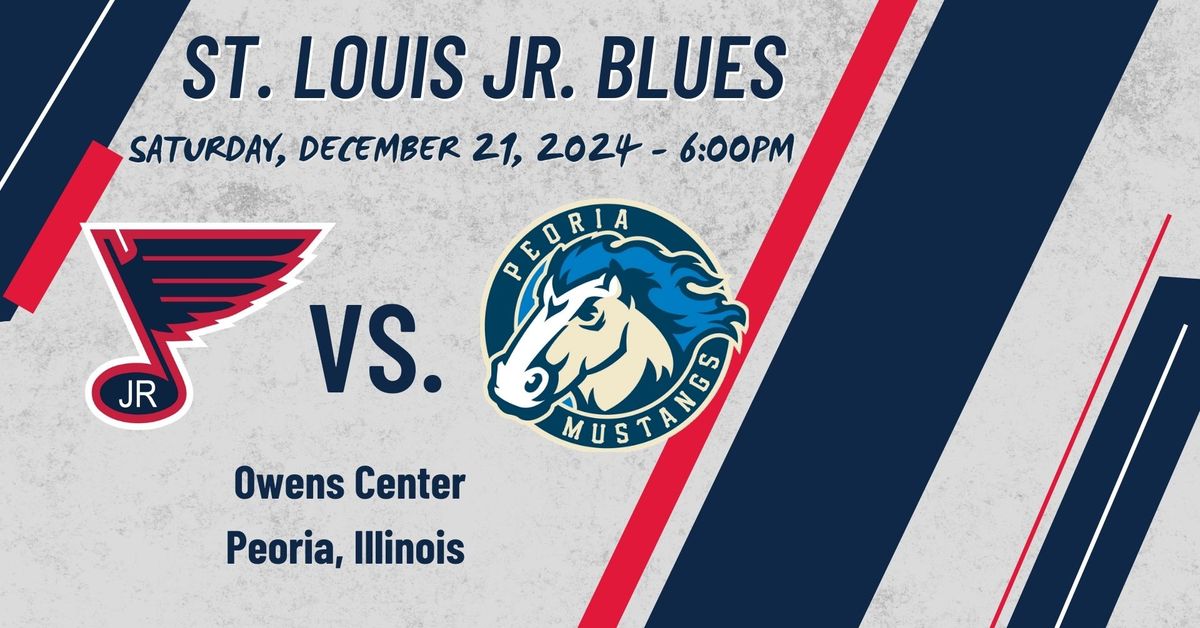 Jr. Blues VS. Peoria Mustangs