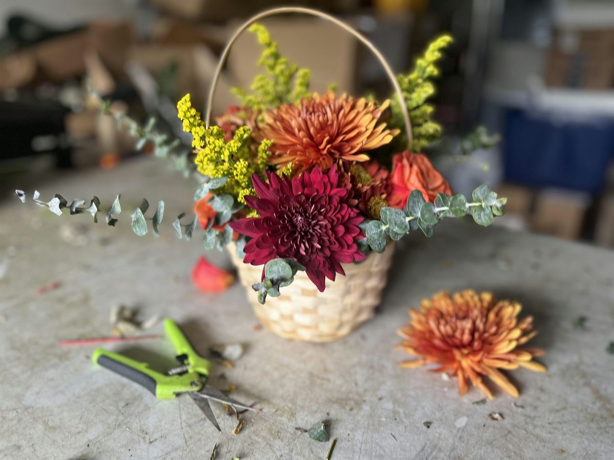 Thanksgiving Basket Centerpiece