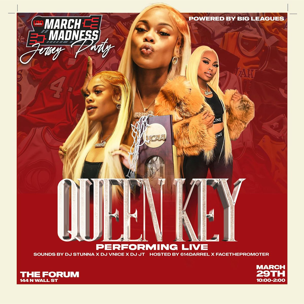 QUEEN KEY LIVE PERFORMANCE ( JERSEY PARTY)