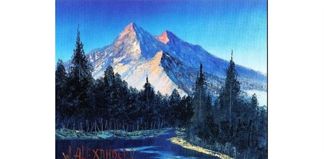 Bob Ross Oils Class Sun.  Sept.1  9am - 3pm $95 Includes All Materials