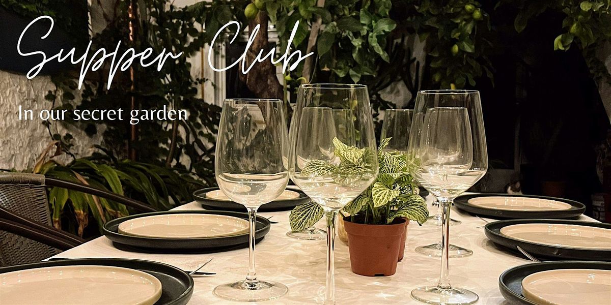 Cookbook Barcelona: Supper club in our secret garden