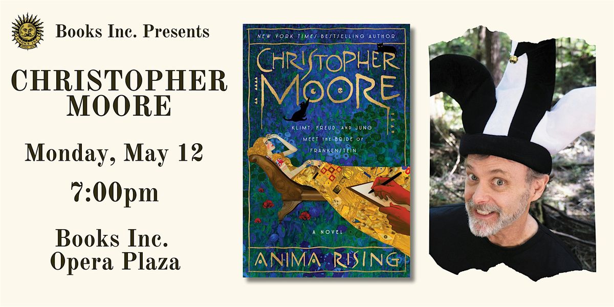 CHRISTOPER MOORE at Books Inc. Opera Plaza