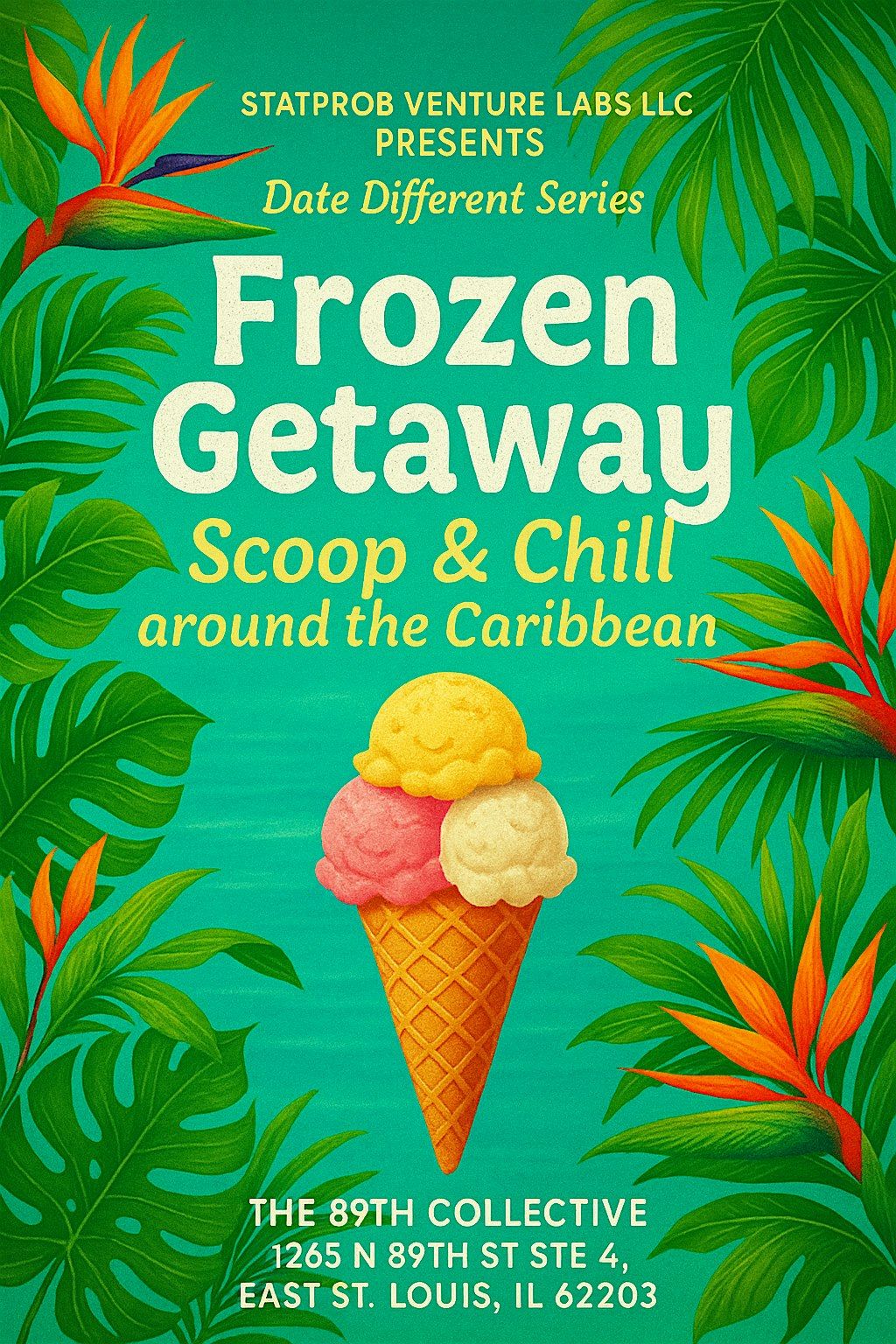 Frozen Getaway: Scoop & Chill Around the Caribbean