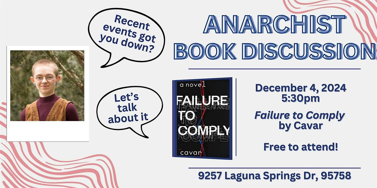 Anarchist Book Discussion with Cavar