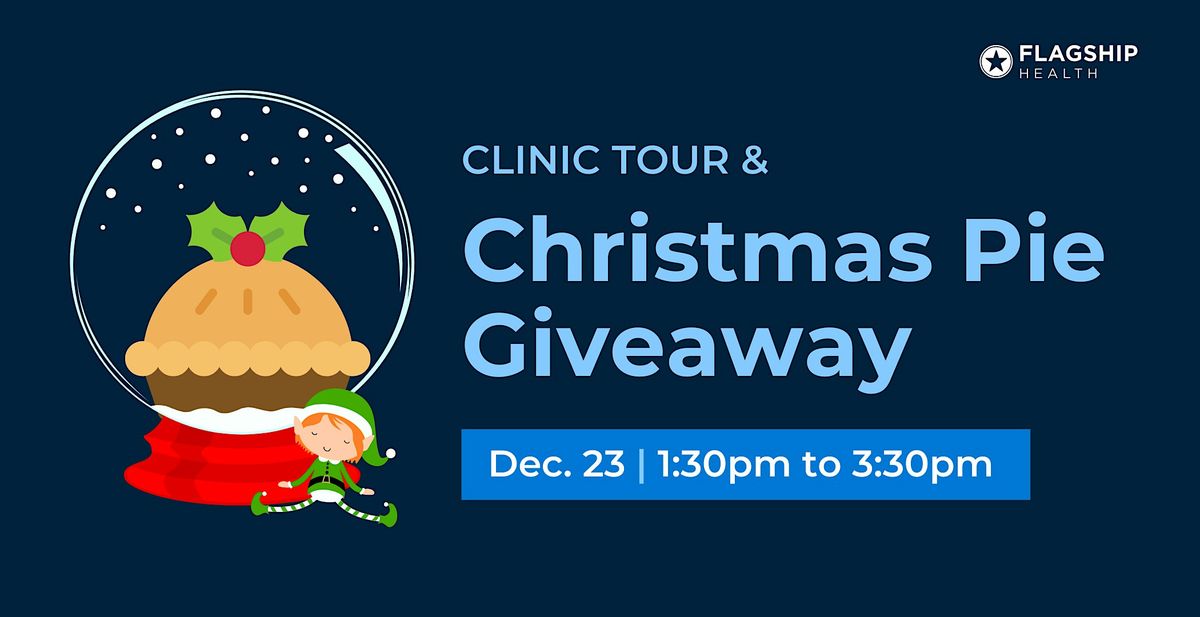 Clinic Tour & Christmas Pie Giveaway