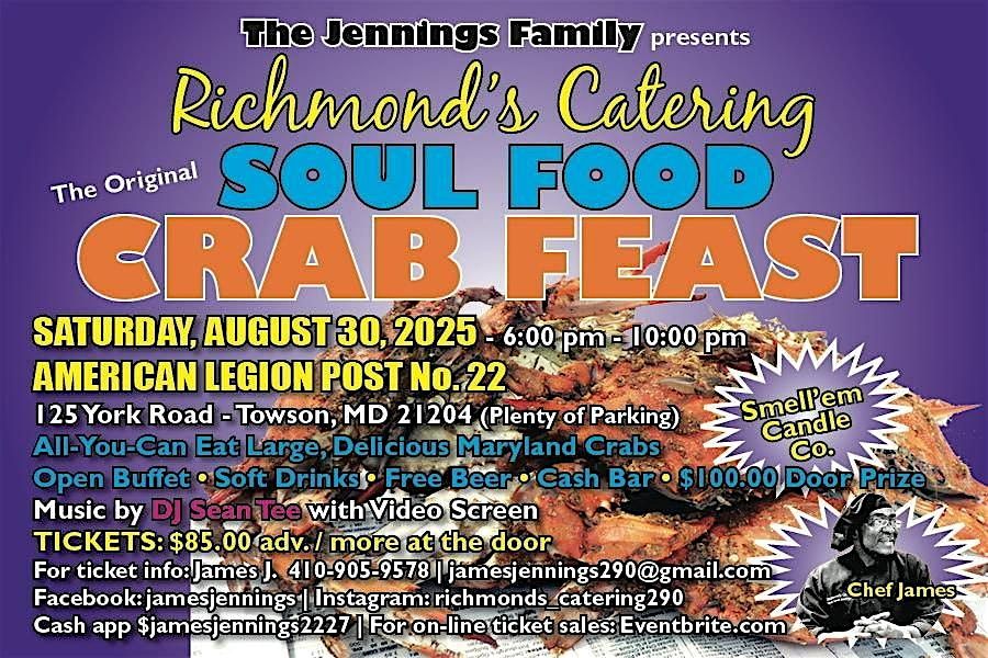"THE ORIGINAL" Soul Food Crab Feast