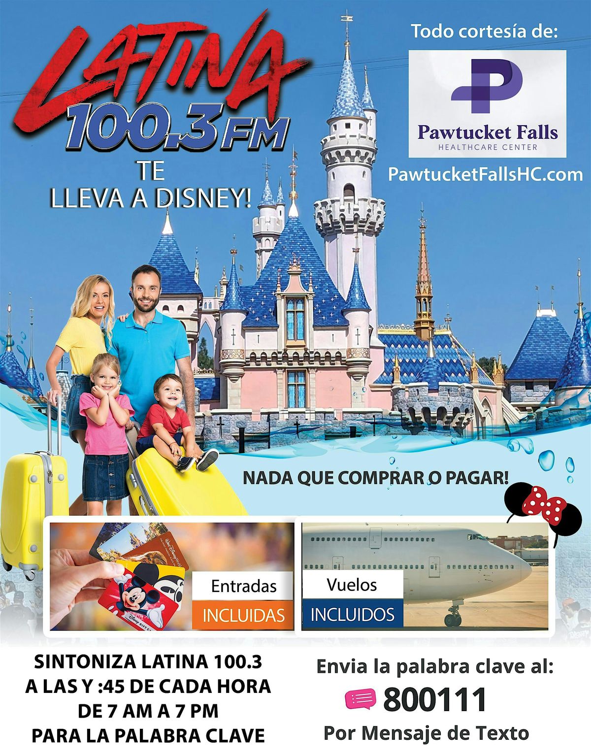 Latina 100.3 FM Disney Giveaway