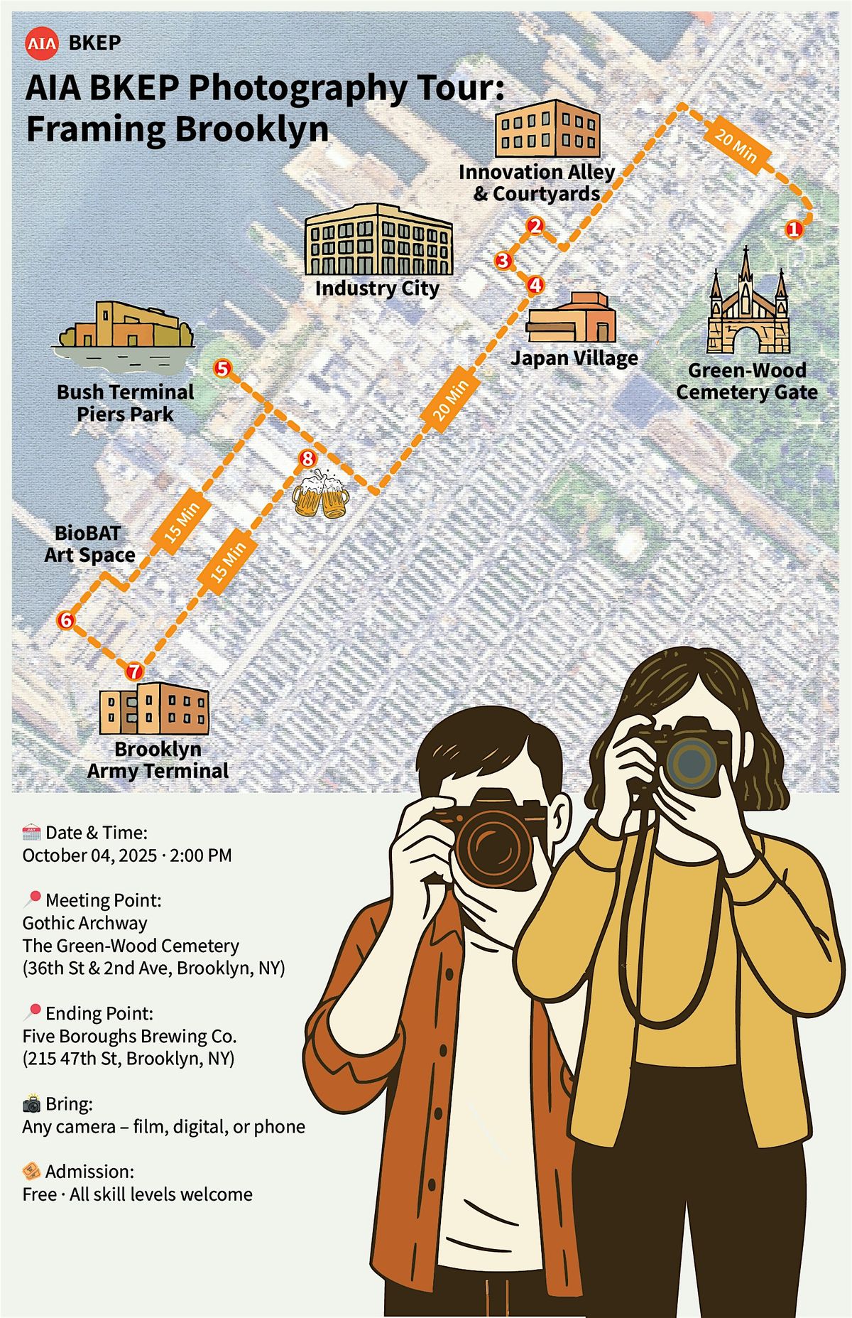 AIA BKEP Photography Tour: Framing Brooklyn