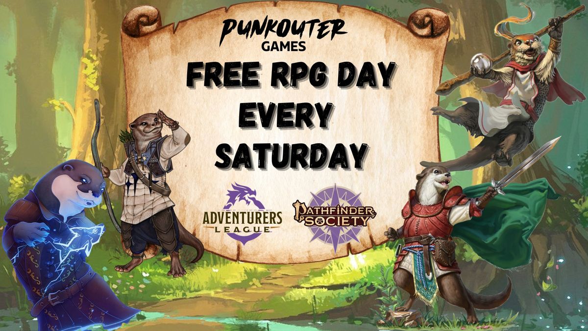 Weekly Free RPG Day