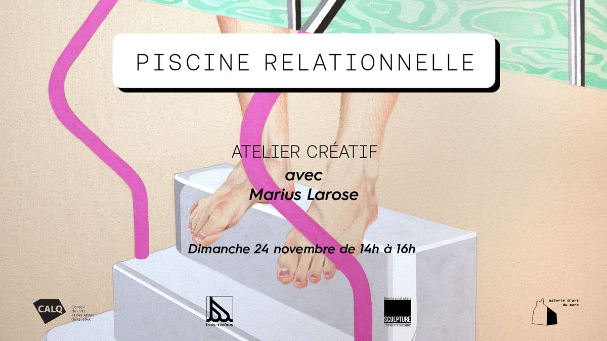 Piscine relationnelle - Atelier de dessin avec Marius Larose