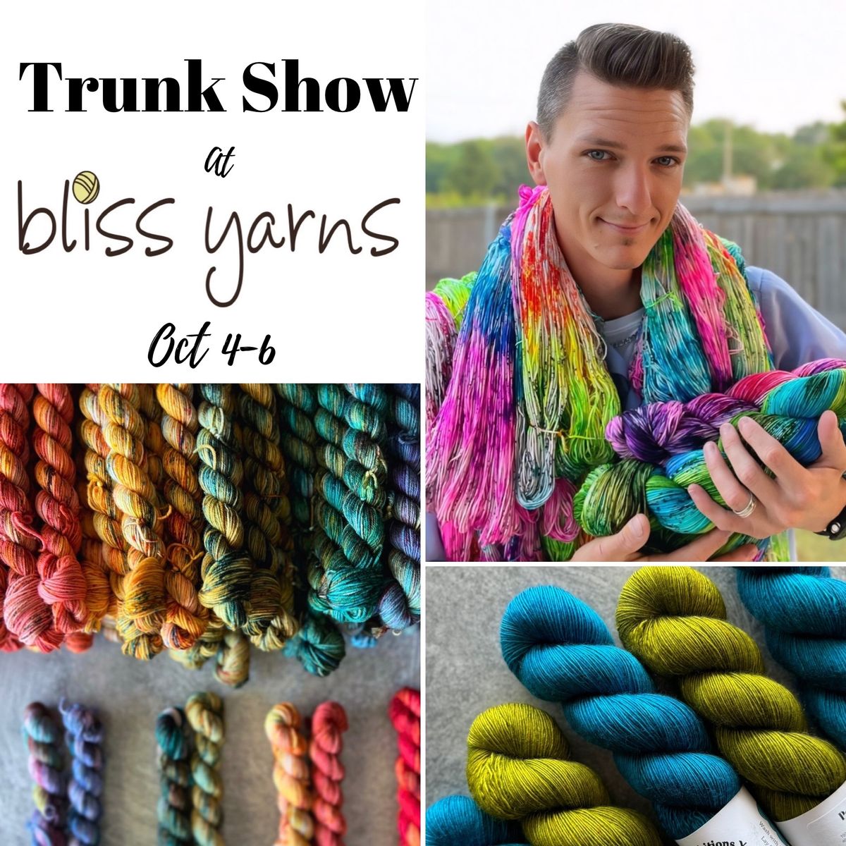 Twisted Ambitions Yarn Trunk Show