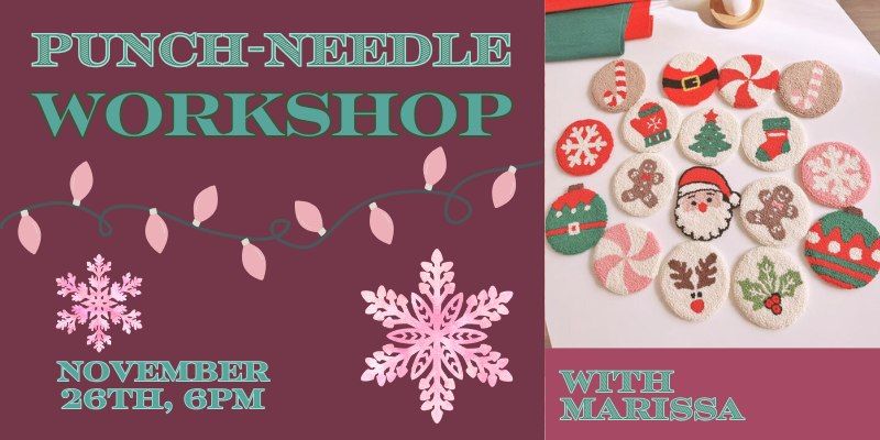 Holiday Punch-Needle Workshop