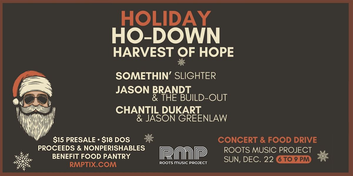 Holiday Ho-Down for Harvest of Hope Pantry