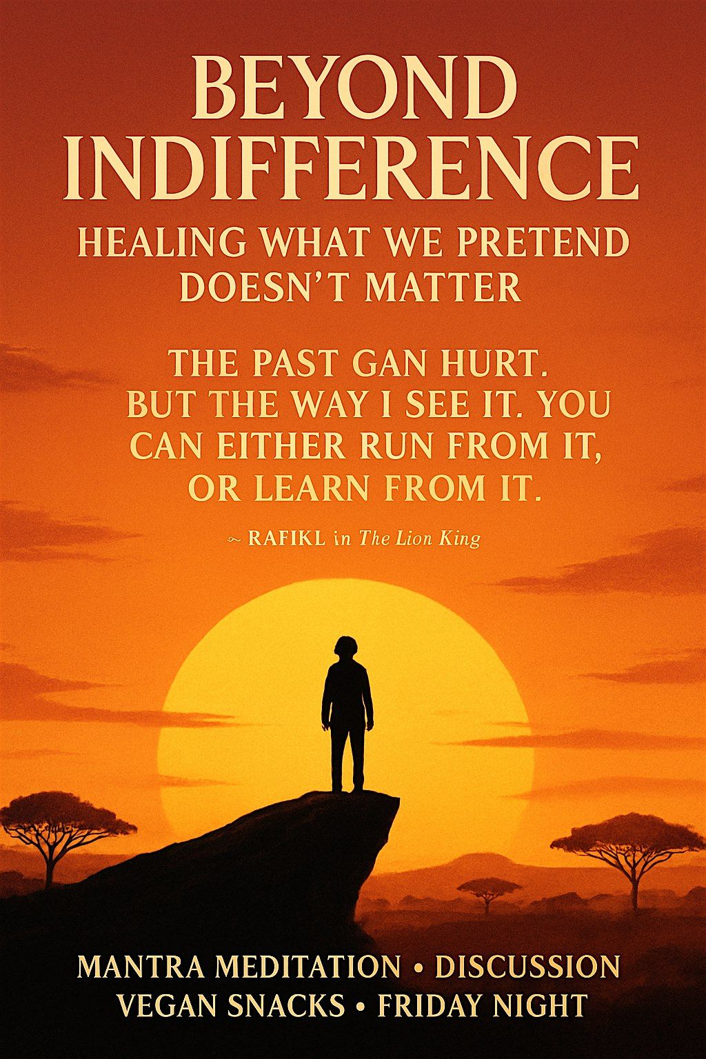 Beyond Indifference: Healing What We Pretend Doesn\u2019t Matter