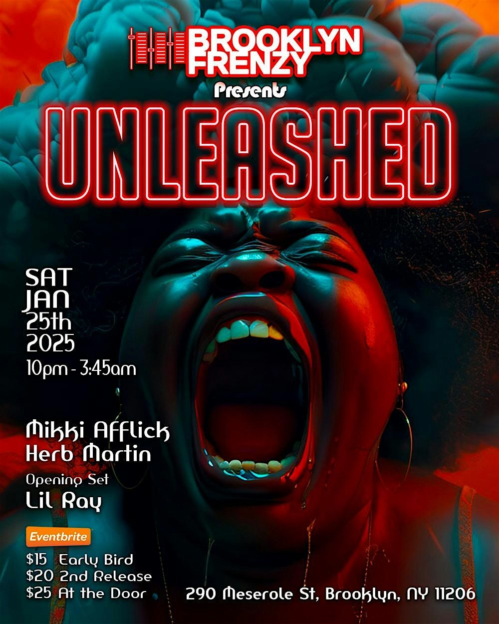 BROOKLYN FRENZY presents UNLEASHED