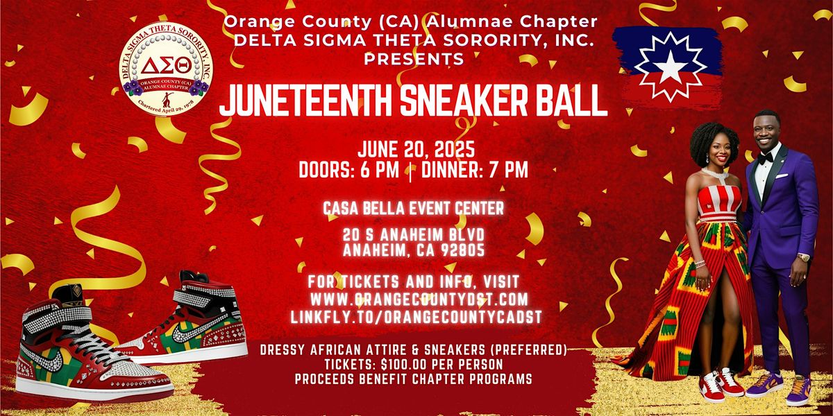 Inaugural Juneteenth Sneaker Ball