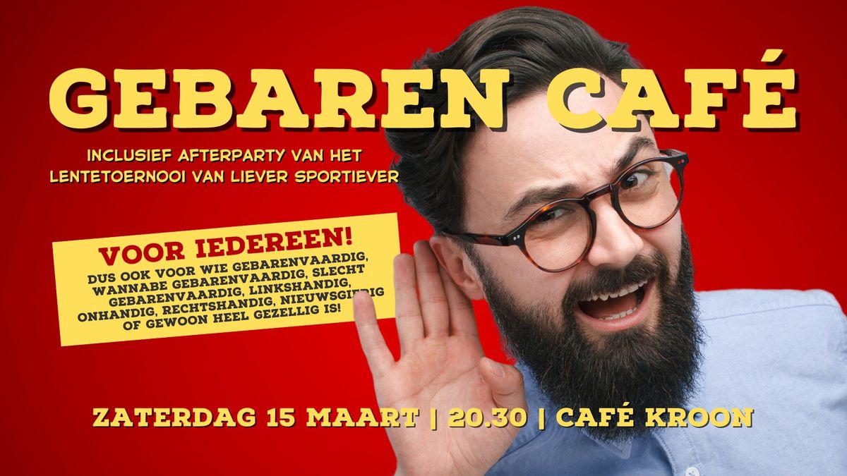 Gebaren Caf\u00e9 Arnhem