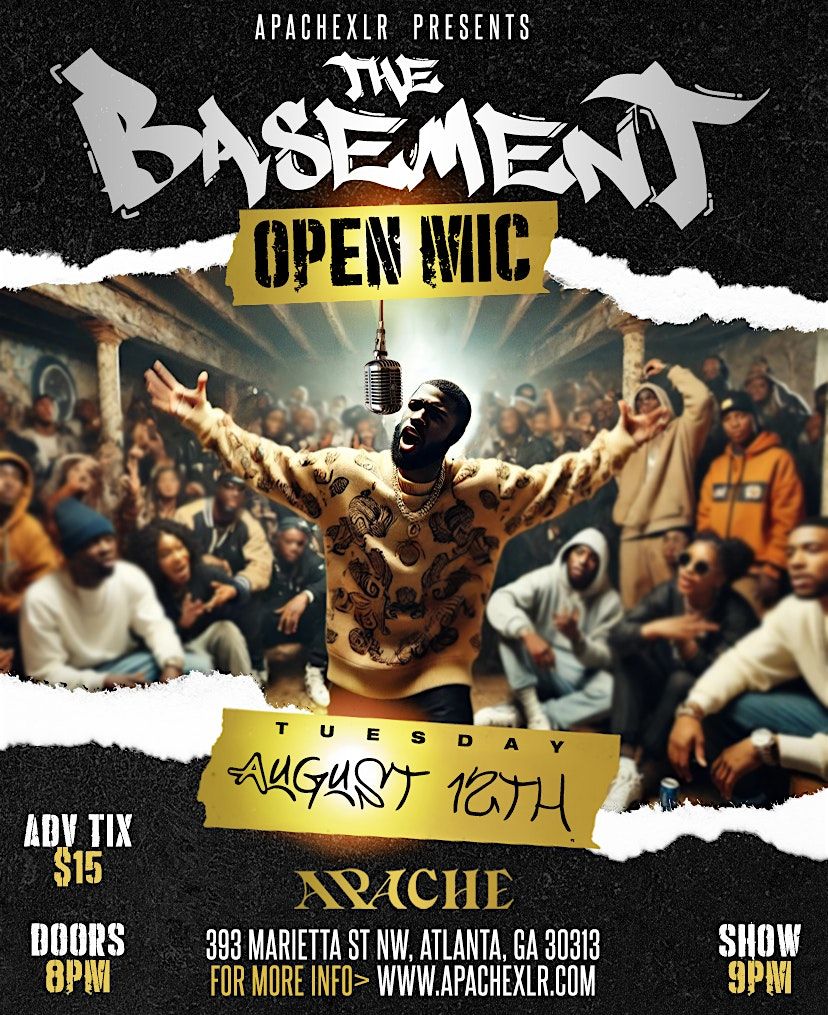 The Basement: Live Hip-Hop and RnB Open Mic