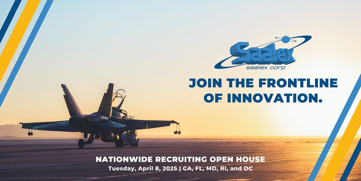 Saalex Corp Recruiting Open House - Middletown, RI