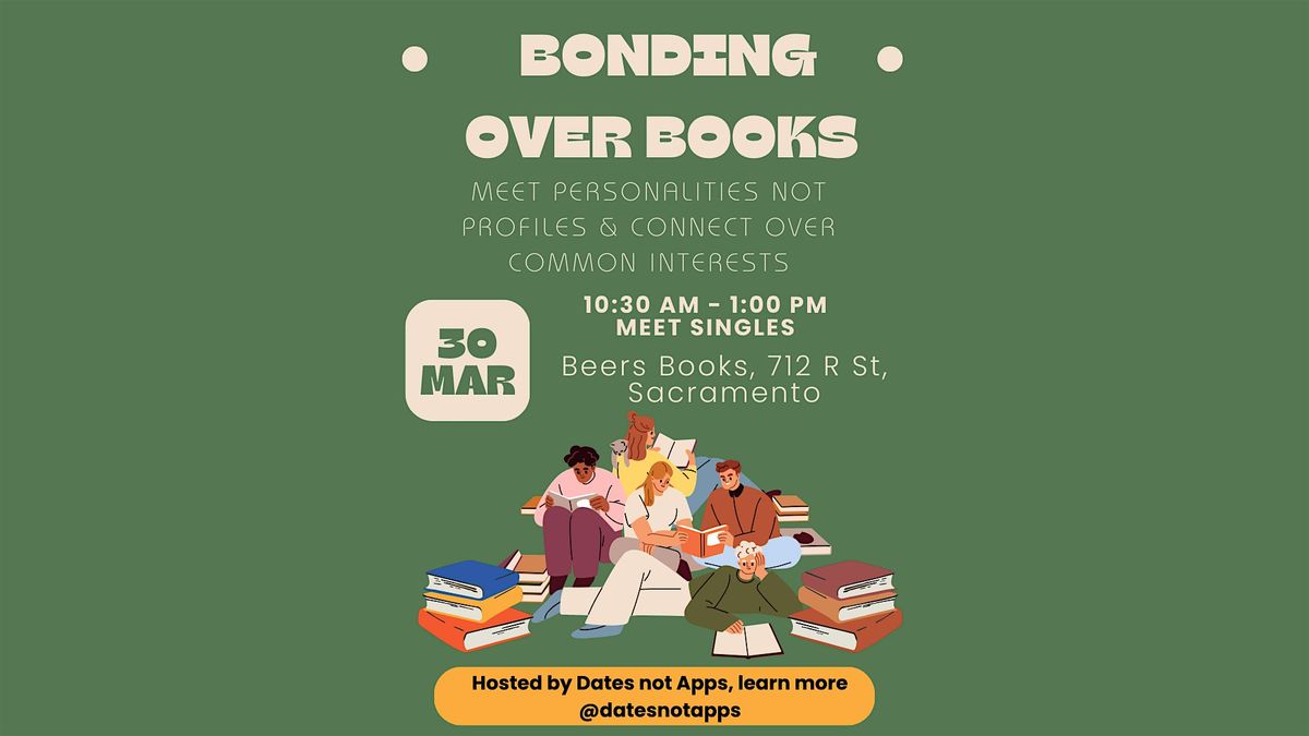 Bonding Over Books - Singles Event