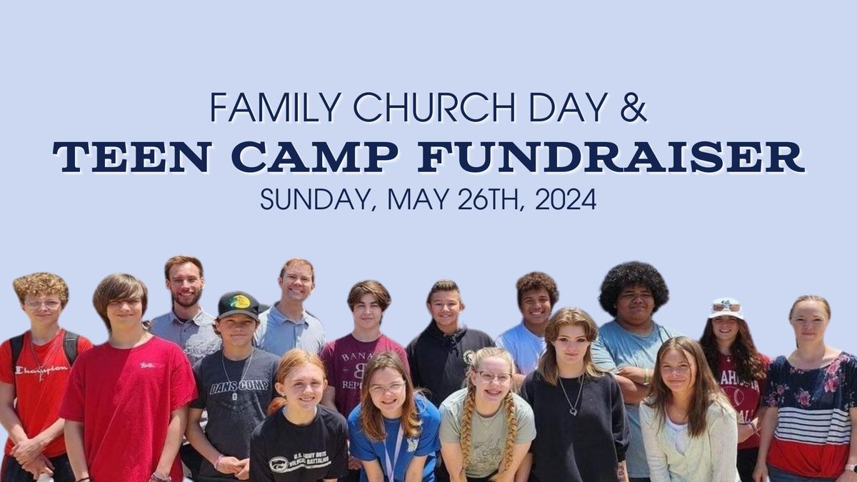 Teen Camp Fundraiser