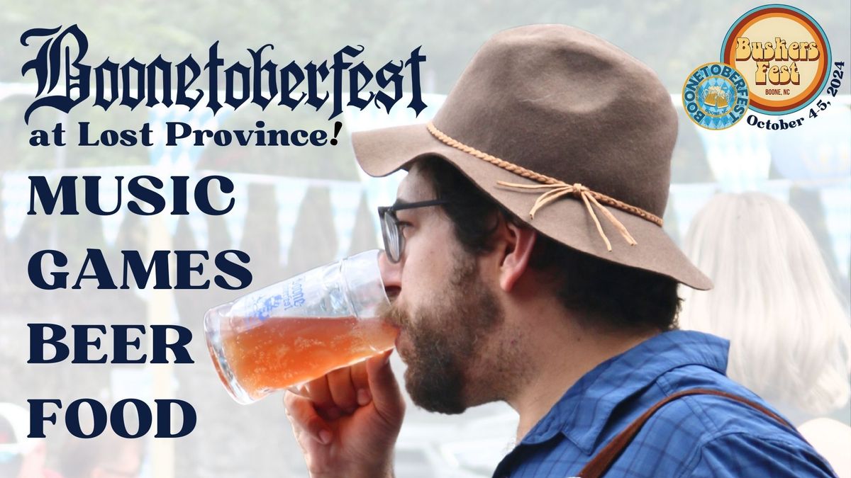 Boonetoberfest at Lost Province!