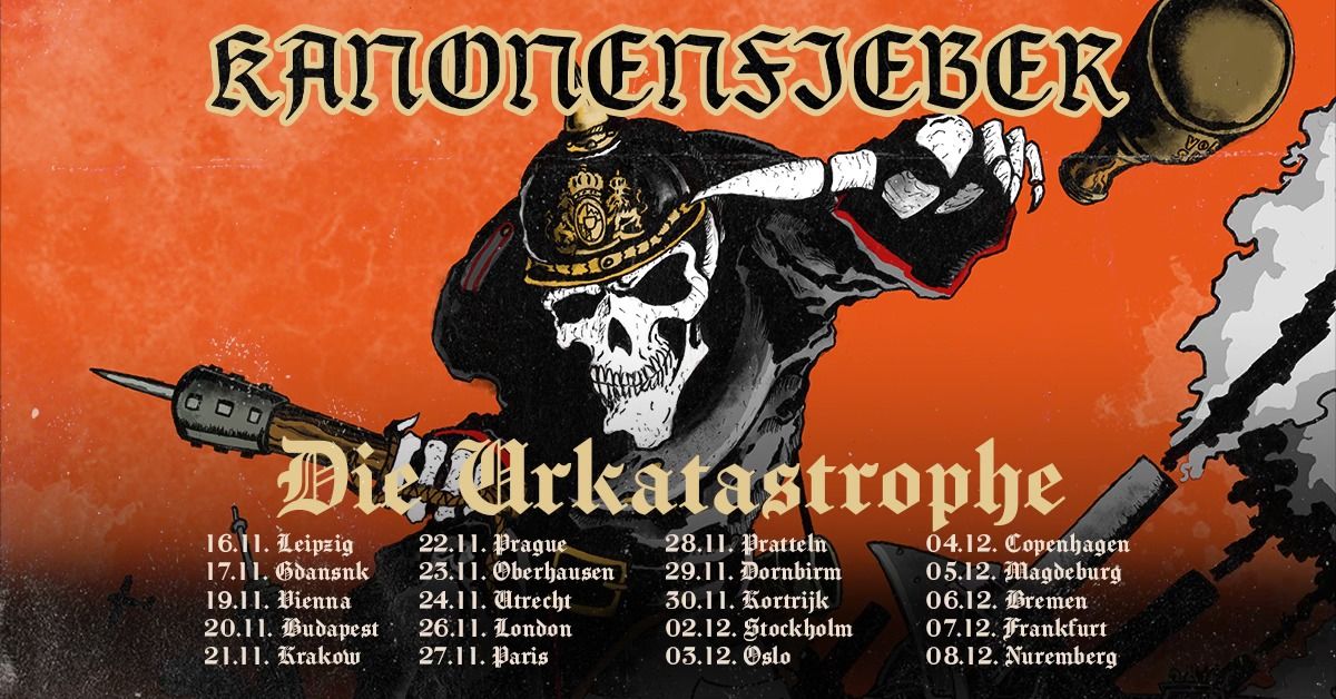 Kanonenfieber - DIE URKATASTROPHE | Batschkapp, Frankfurt | 07.12.2024