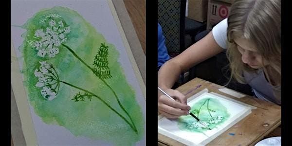 Queen Anne's Lace Watercolor | Cheryl Bielli, instructor