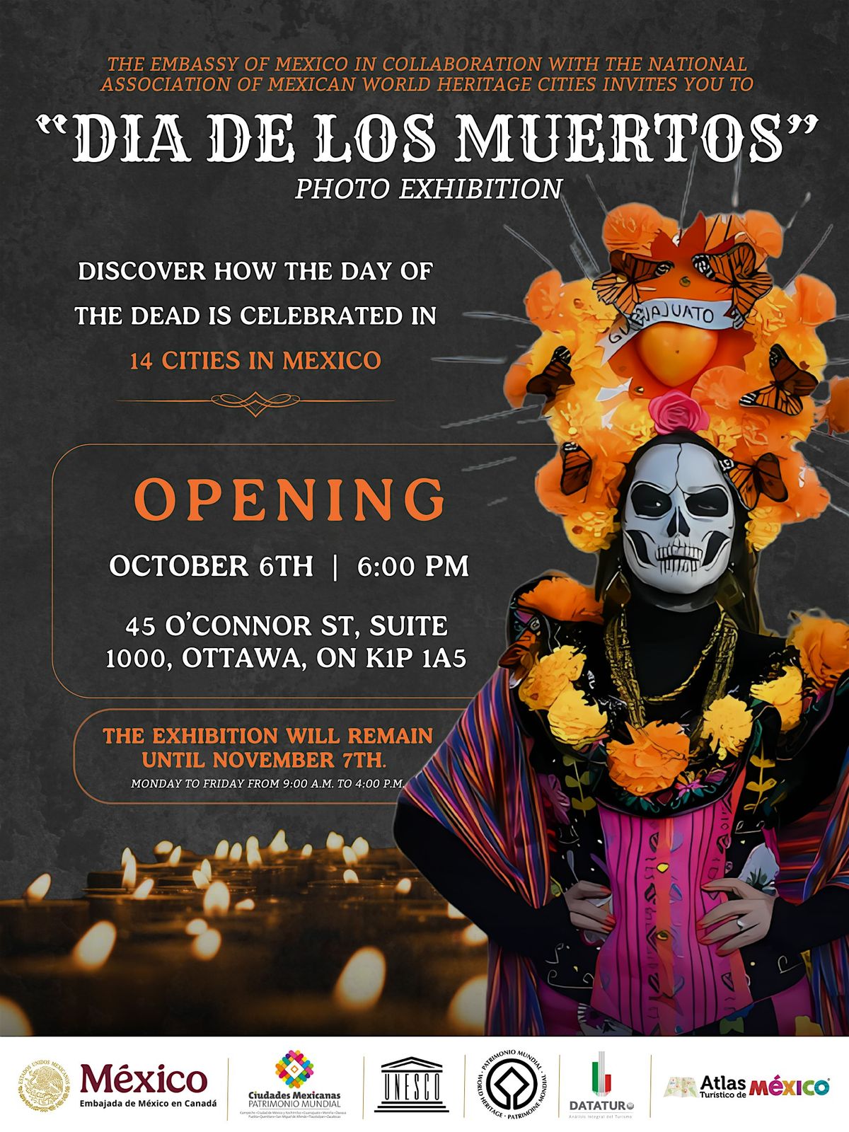 Photo Exhibition Opening: "The Day of the Dead in 14 Mexican Cities"