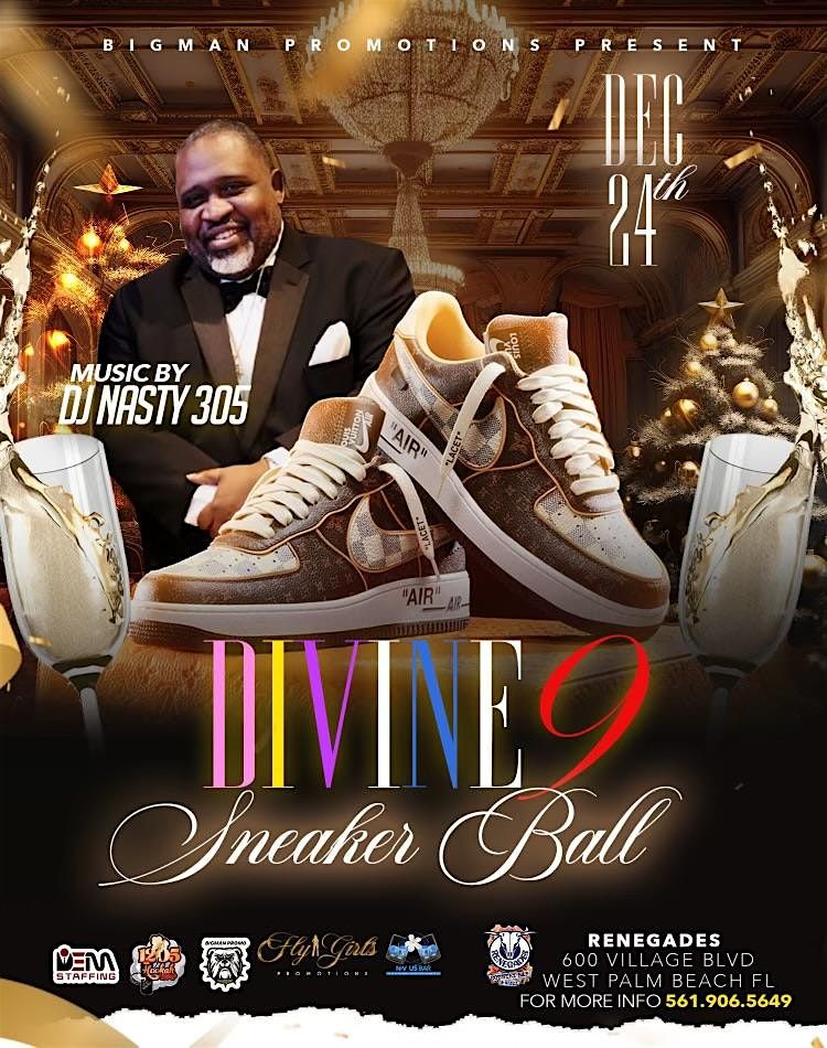 DIVINE9 SNEAKER BALL on CHRISTMAS EVE