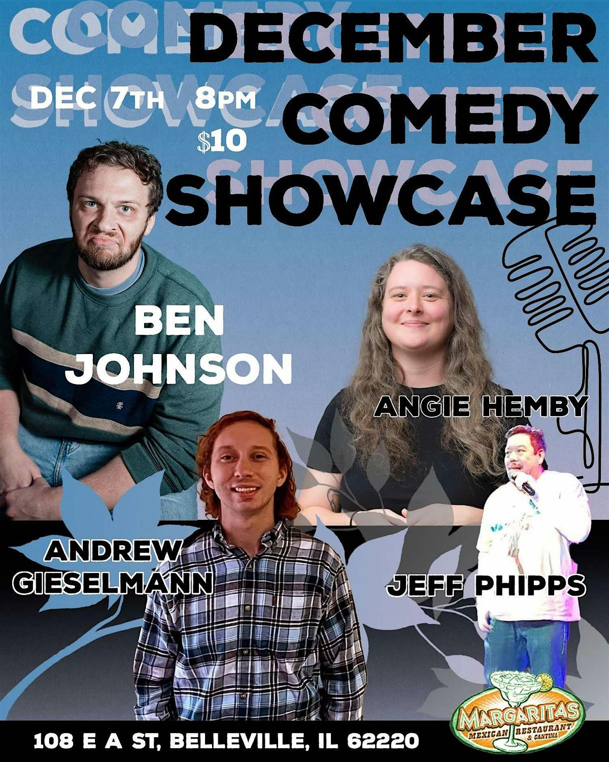 December Comedy Showcase at Margarita's