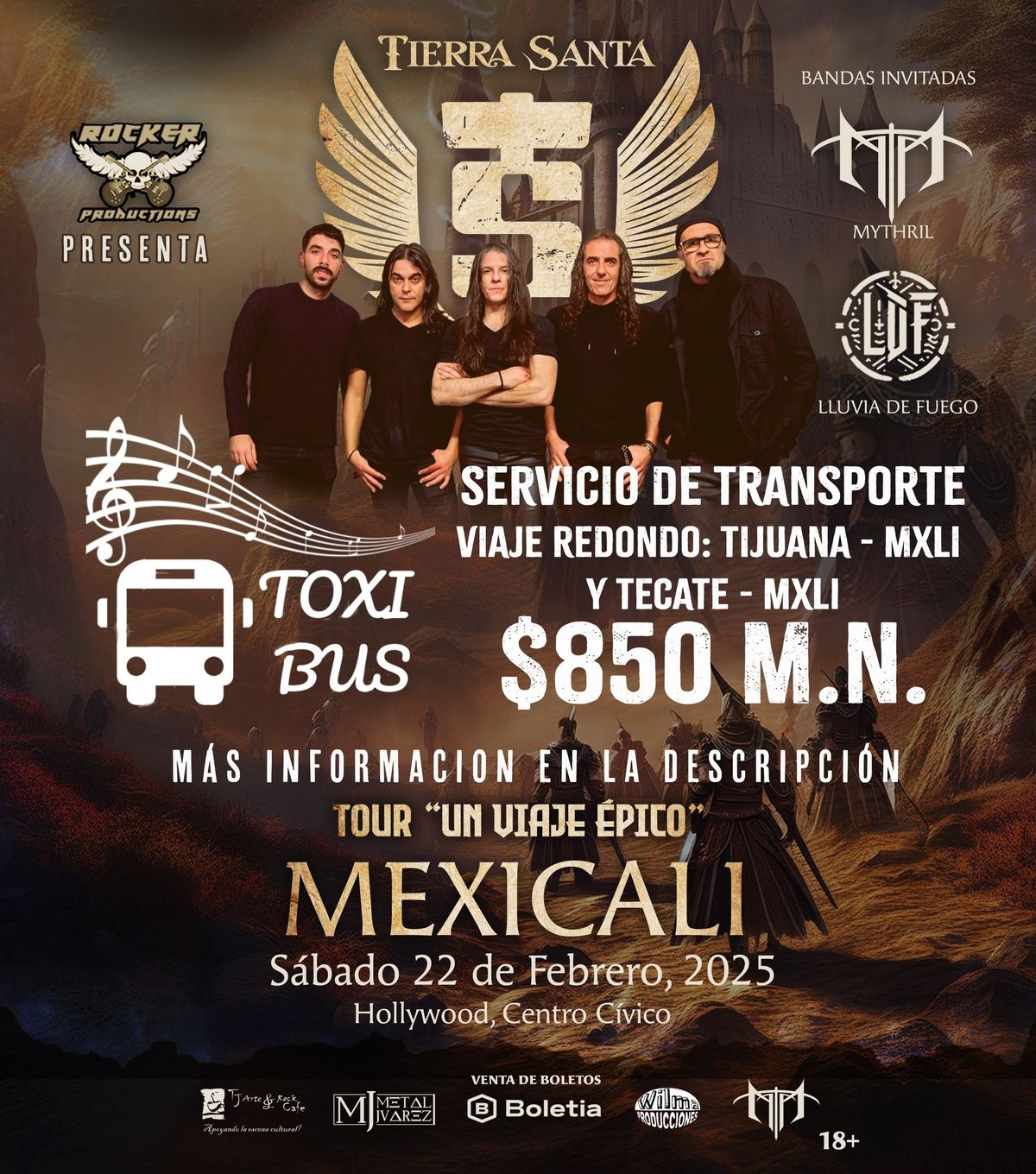 TE LLEVAMOS A TIERRA SANTA EN MEXICALI!! PARTYBUS TIJ-MXLI \/ TECATE-MXLI!! \ud83e\udd73\ud83e\udd18\ud83c\udffb