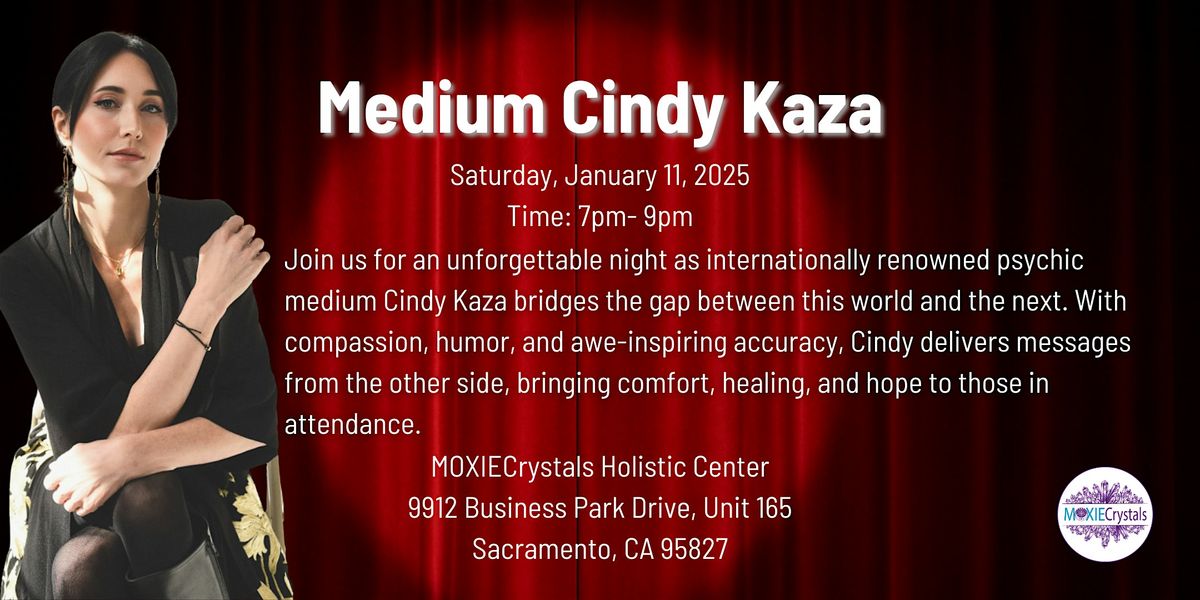 An Evening with Cindy Kaza